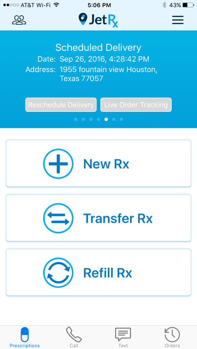 JetRx Pharmacy Screenshot