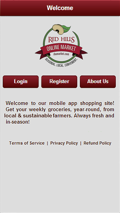 RHO Market Screenshot