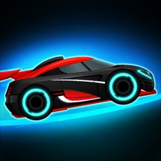 Activities of Neon Rider Drives Sports Car