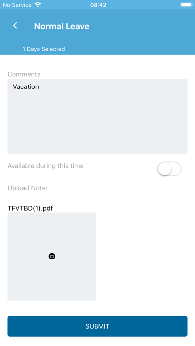 Savanna Staff App Screenshot