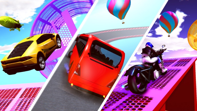 Stunt Rider: Mega Ramp Racing screenshot-9