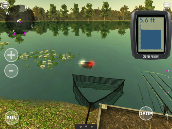 Carp Fishing Simulator iPad app afbeelding 2