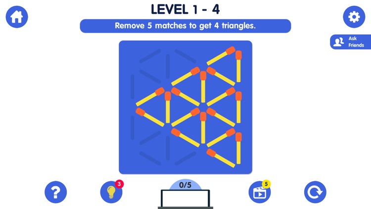 Matchstick Puzzle Classic