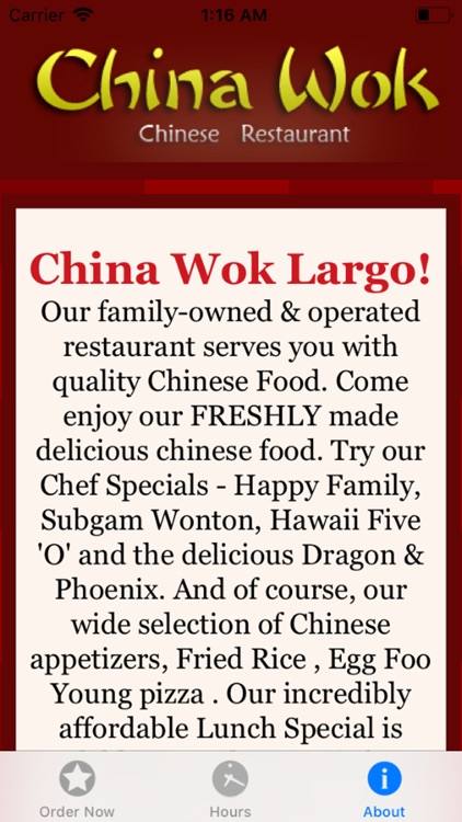 China Wok Largo