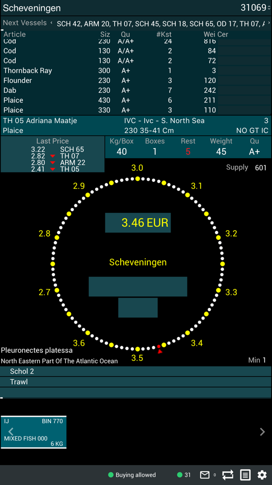 #1. Pefa Auction Clock (iOS) 来自: Pefa B.V.