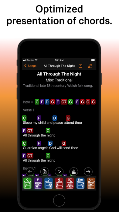 SongFolio: Chords,Tabs,Setlist Screenshot