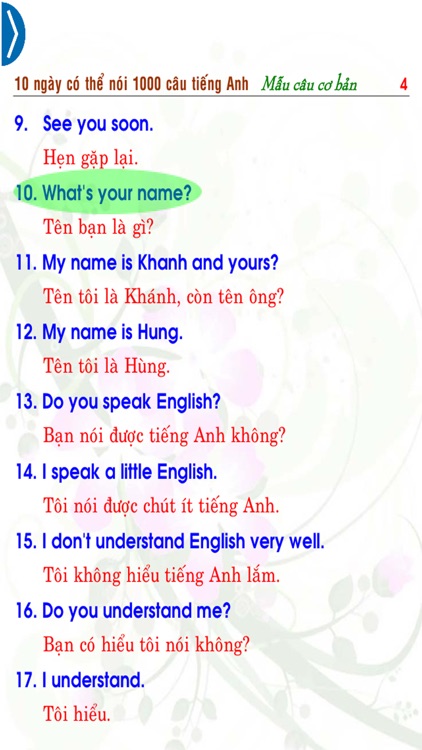 10 ngày nói 1000 câu Anh CB screenshot-3