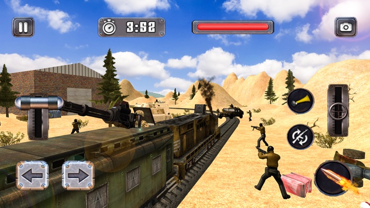 US Army Battle Train Driver 3D
