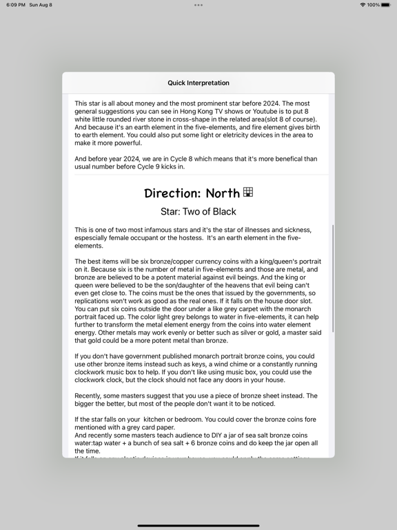 Screenshot #6 pour Fengshui FortuneTeller
