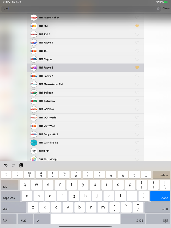 Radyo Kulesi - Turkish Radios iPad screenshot 5 - Music app