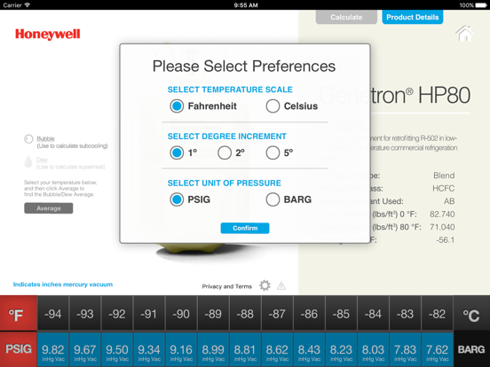 Screenshot #4 pour Honeywell PT Chart