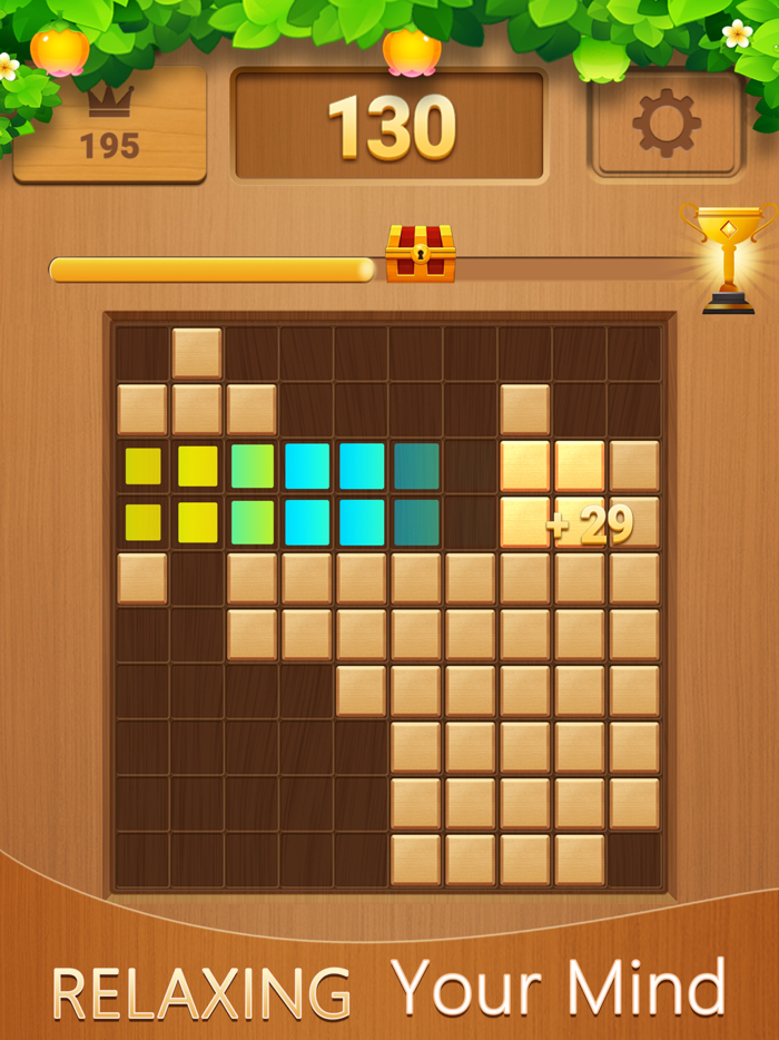 Block puzzle Casual game woody