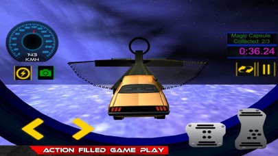 Alien Car: Tracks Space Stunt screenshot 2