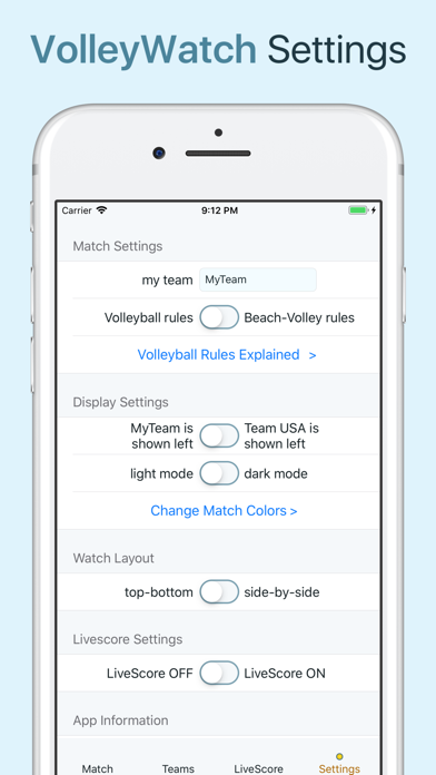 VolleyWatch Screenshot