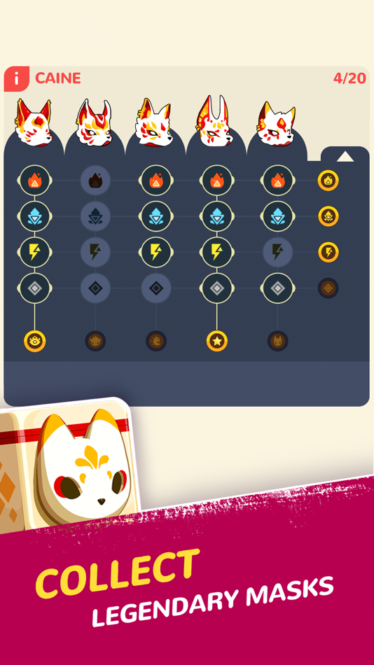 #4. Masketeers : Idle Has Fallen (iOS) Bởi: Appxplore (iCandy)