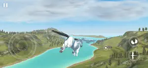 Flying Unicorn Simulator 2024 screenshot #7 for iPhone