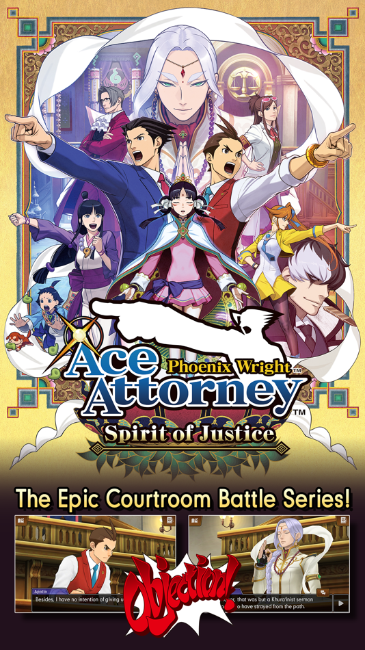 #1. Ace Attorney Spirit of Justice (iOS) Bởi: CAPCOM