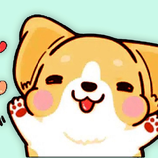 Corgi Cute Stickers