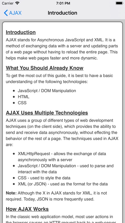 AJAX Pro Quick Guide