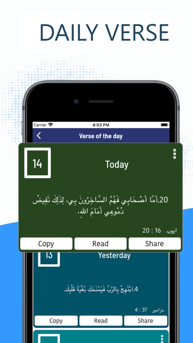 Holy Bible in Arabic Offline Screenshot