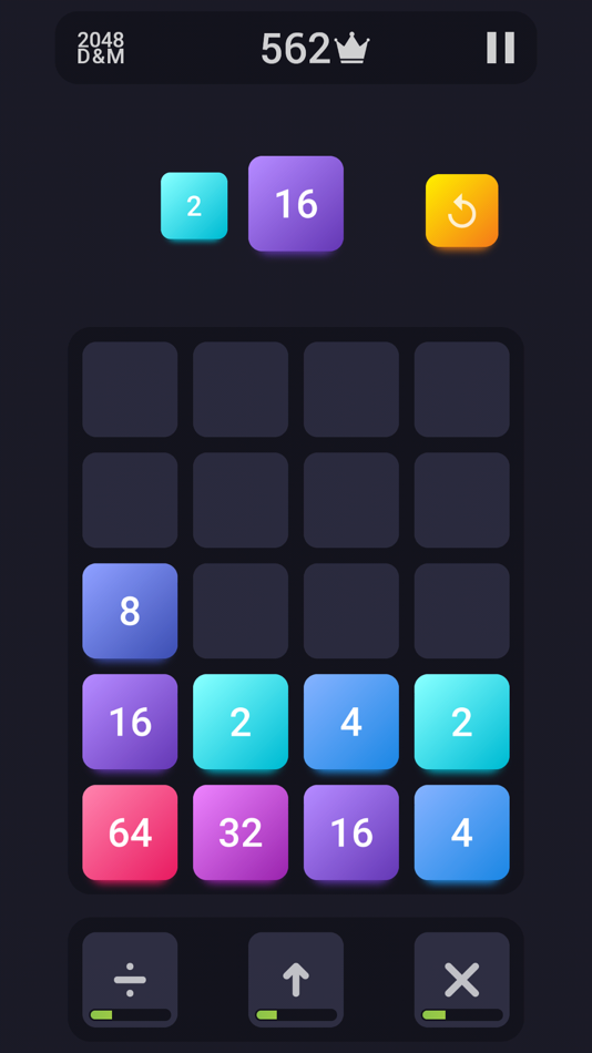 #1. 2048: Drop And Merge (iOS) 来自: Oleksandr Shchotkin