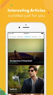 gq magazine (india) iphone screenshot 2