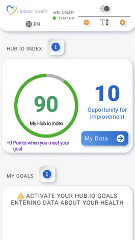 Game screenshot Hubio Health apk