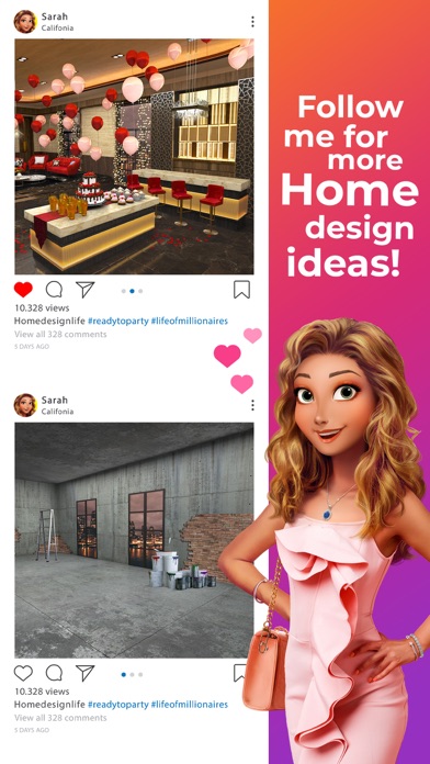Life of Millionaires: HomeEdit Screenshot