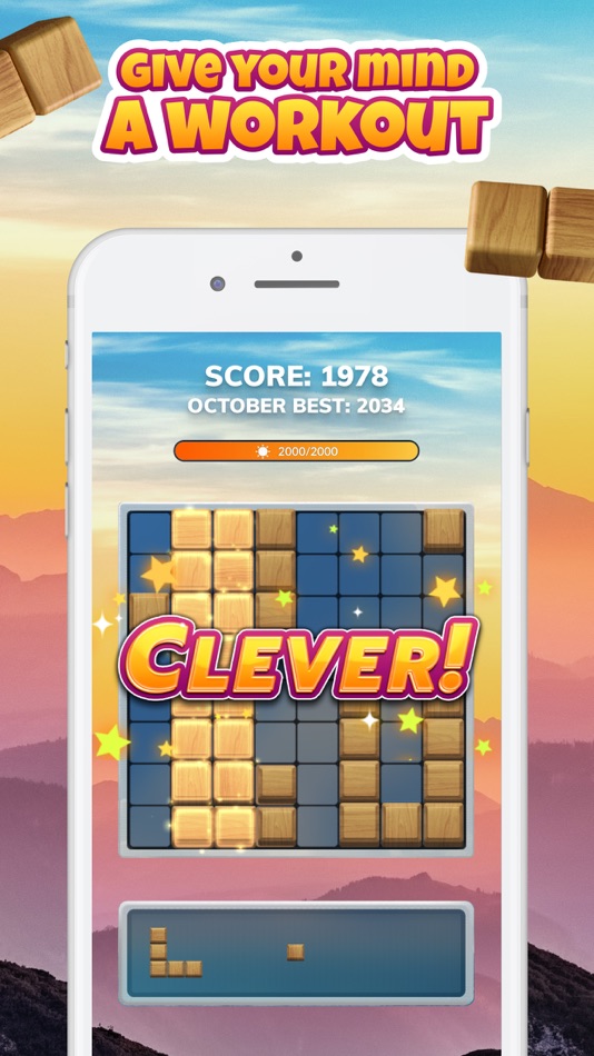 #9. Blockscapes - Block Puzzle (iOS) Bởi: PeopleFun, Inc.