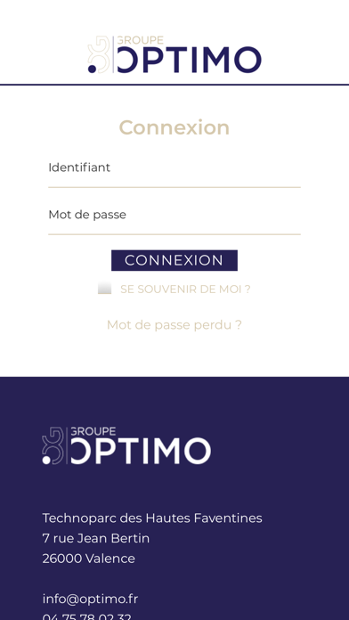 Screenshot #1 pour Groupe Optimo