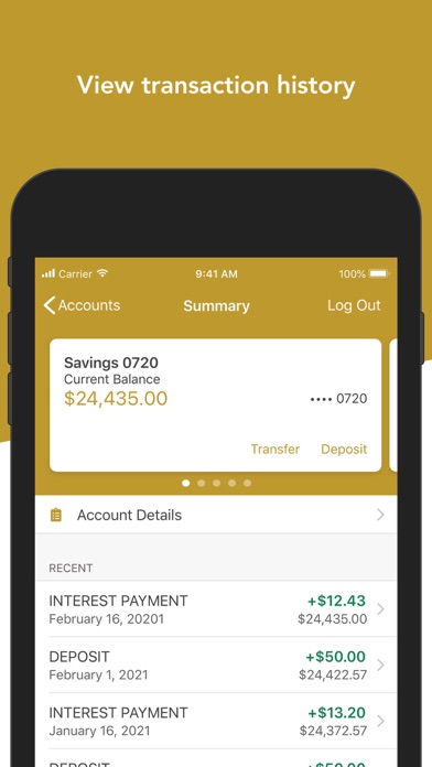 Crawford County Bank Screenshot