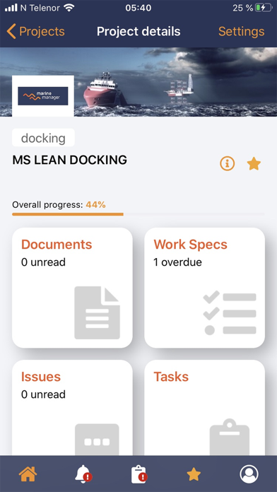 Marine Manager Screenshot