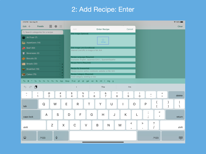 Recipe Collector