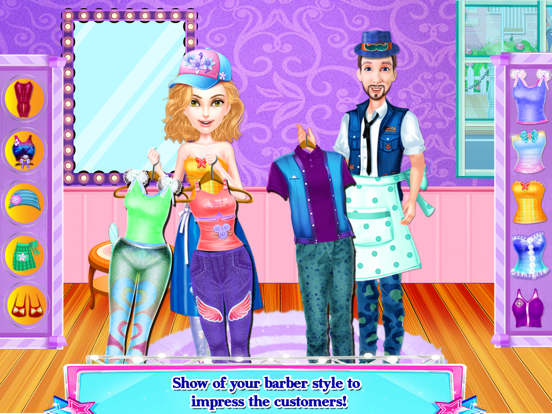 Barber Shop Super Hair Salon iPad screenshot