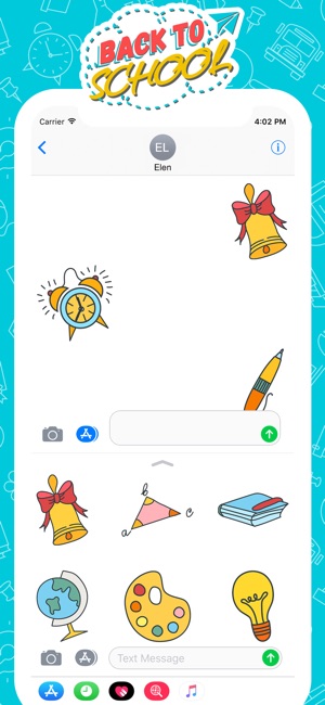 Ultimate Back To School Emojis(圖4)-速報App