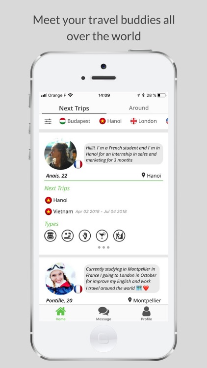 PickPackGo : Meet travelers