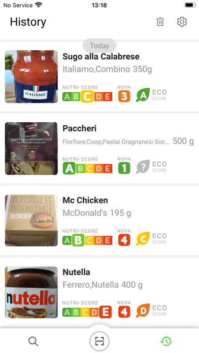 Food Scanner - Barcode screenshot 2