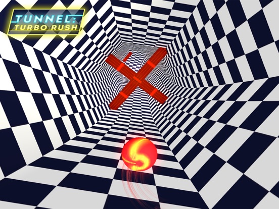Tunnel: Turbo Rush Ballz Game iPad screenshot