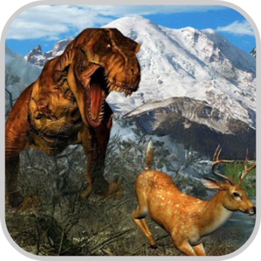 Angry Dino Park Jungle iOS App