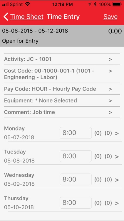 Clock Mobile for KEY2ACT