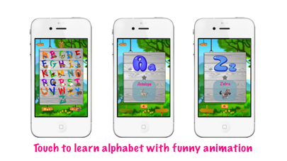 Screenshot #2 pour ABC Learn Alphabet Kids Game