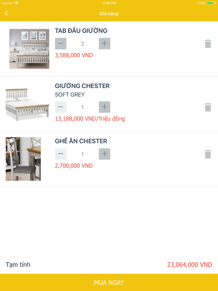 Nội thất Fullhouse