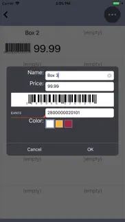 barcode generator : for labels iphone screenshot 2