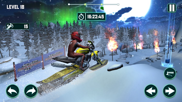 Snow Bike Hill Racing Game