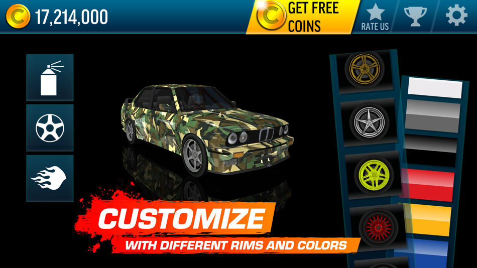 #3. Drift Max - Car Racing (iOS) 来自: TIRAMISU STUDIOS YAZILIM HIZMETLERI ANONIM SIRKETI