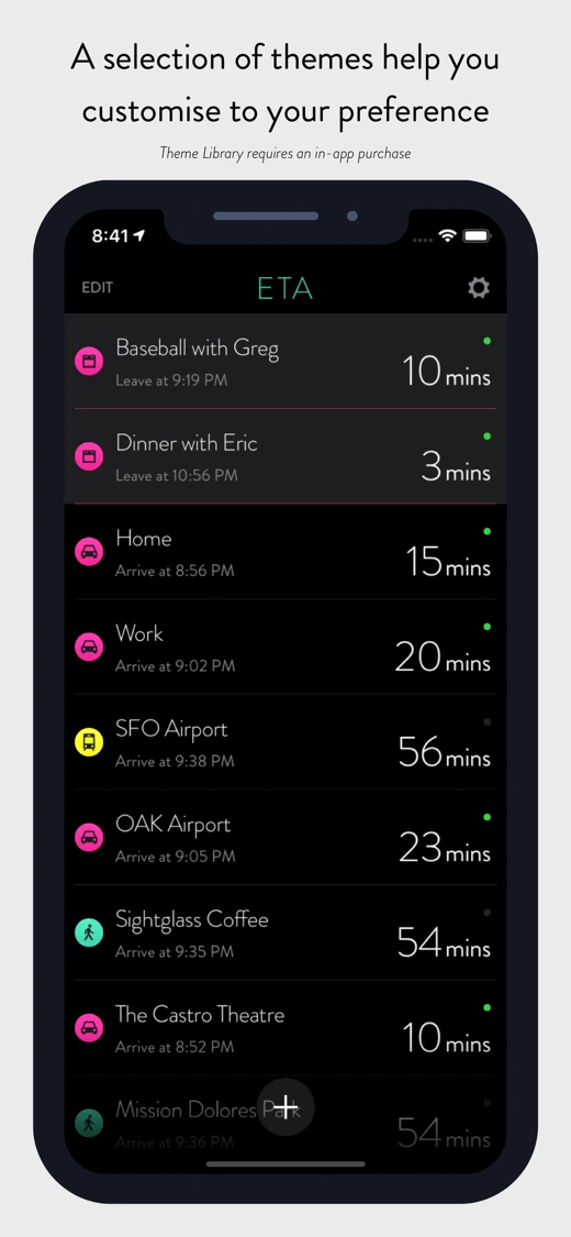 ETA - GPS & maps driving times screenshot 10