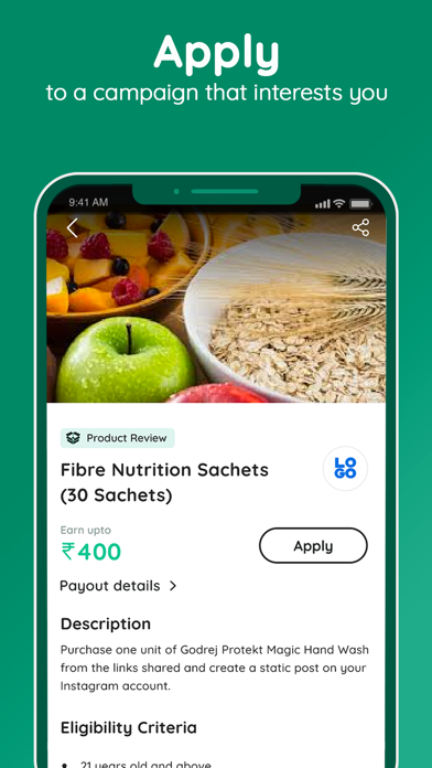 Momspresso MyMoney Screenshot
