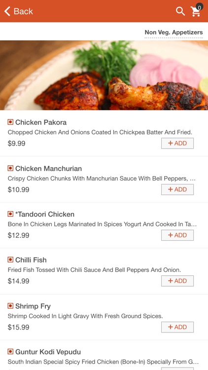 Bawarchi Indian Restaurant screenshot-3