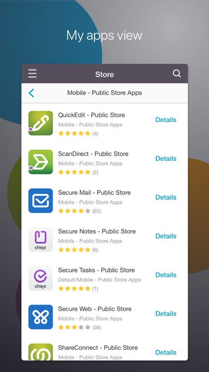 Citrix Secure Hub screenshot-3