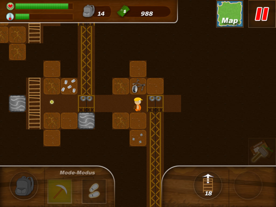 Screenshot #2 for Treasure Miner Lite - 2d gem